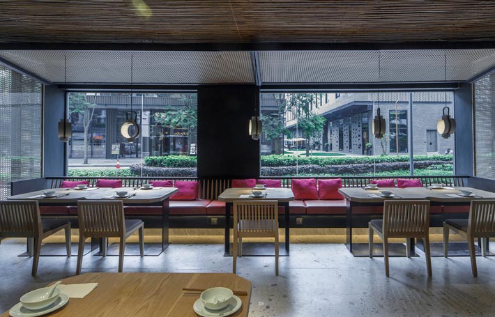 700平川菜餐馆装修设计方案