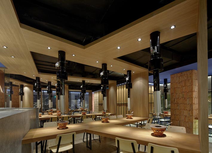 400平米烧肉特色餐厅设计效果图